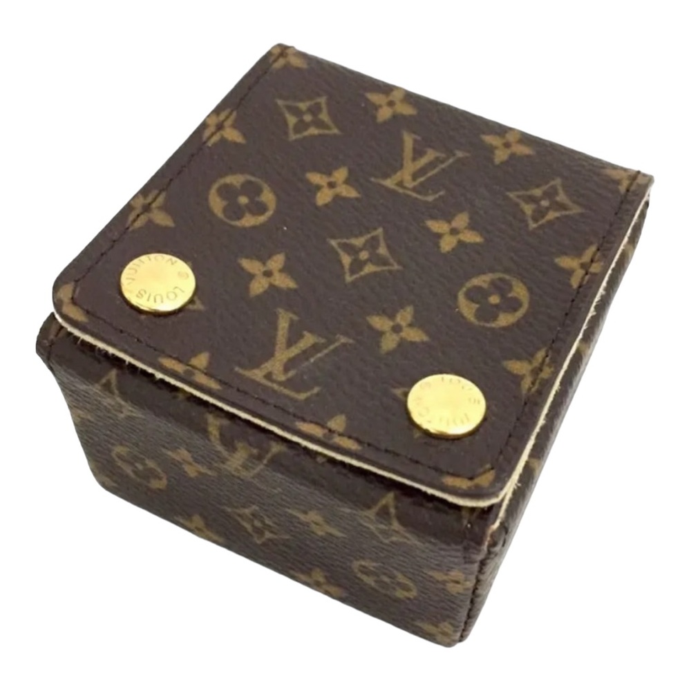 Louis Vuitton RARE Monogram Jewelry Case 
•Code SN0095